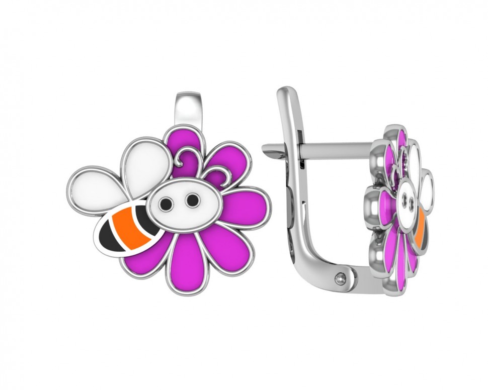 371548 Серьги (Ag 925)