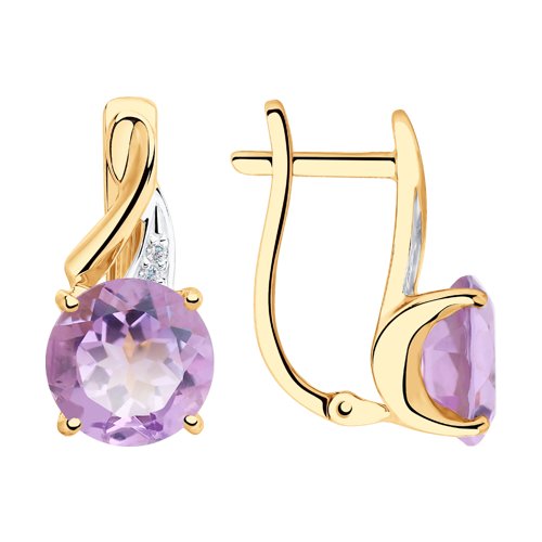 725860 Серьги (Au 585)