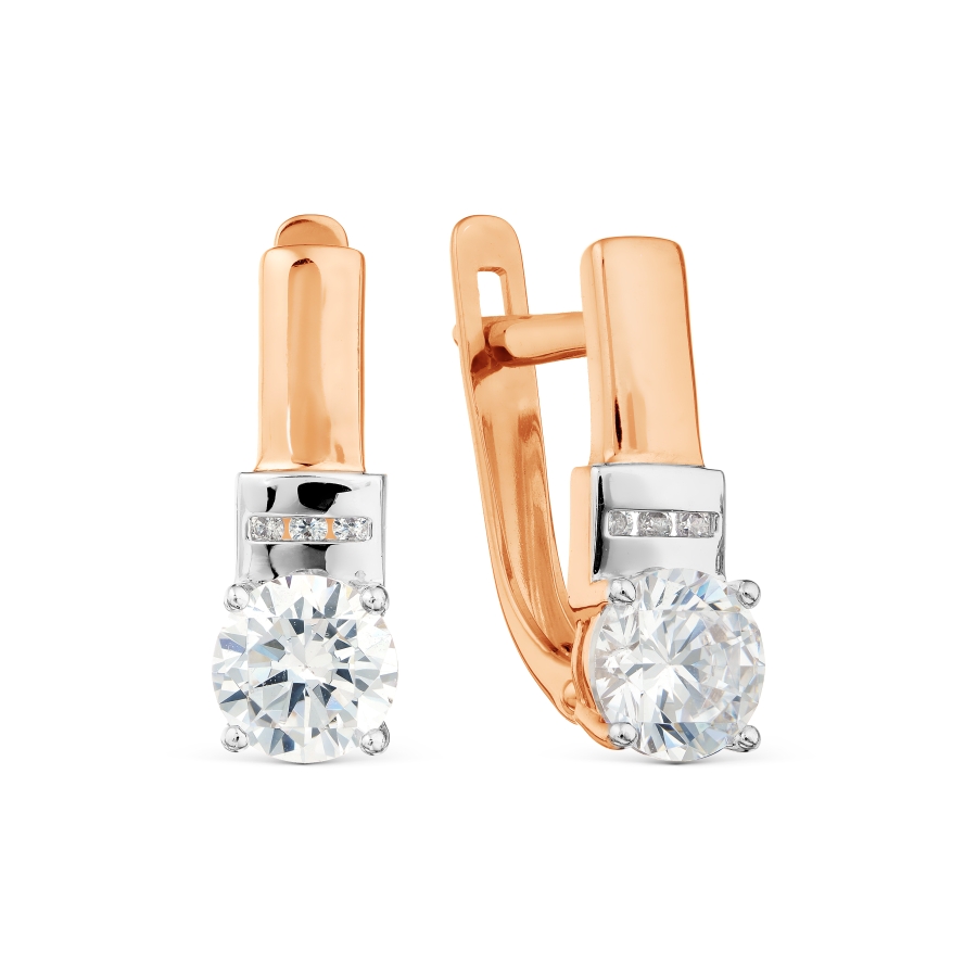 Т142029357 Серьги (Au 585)