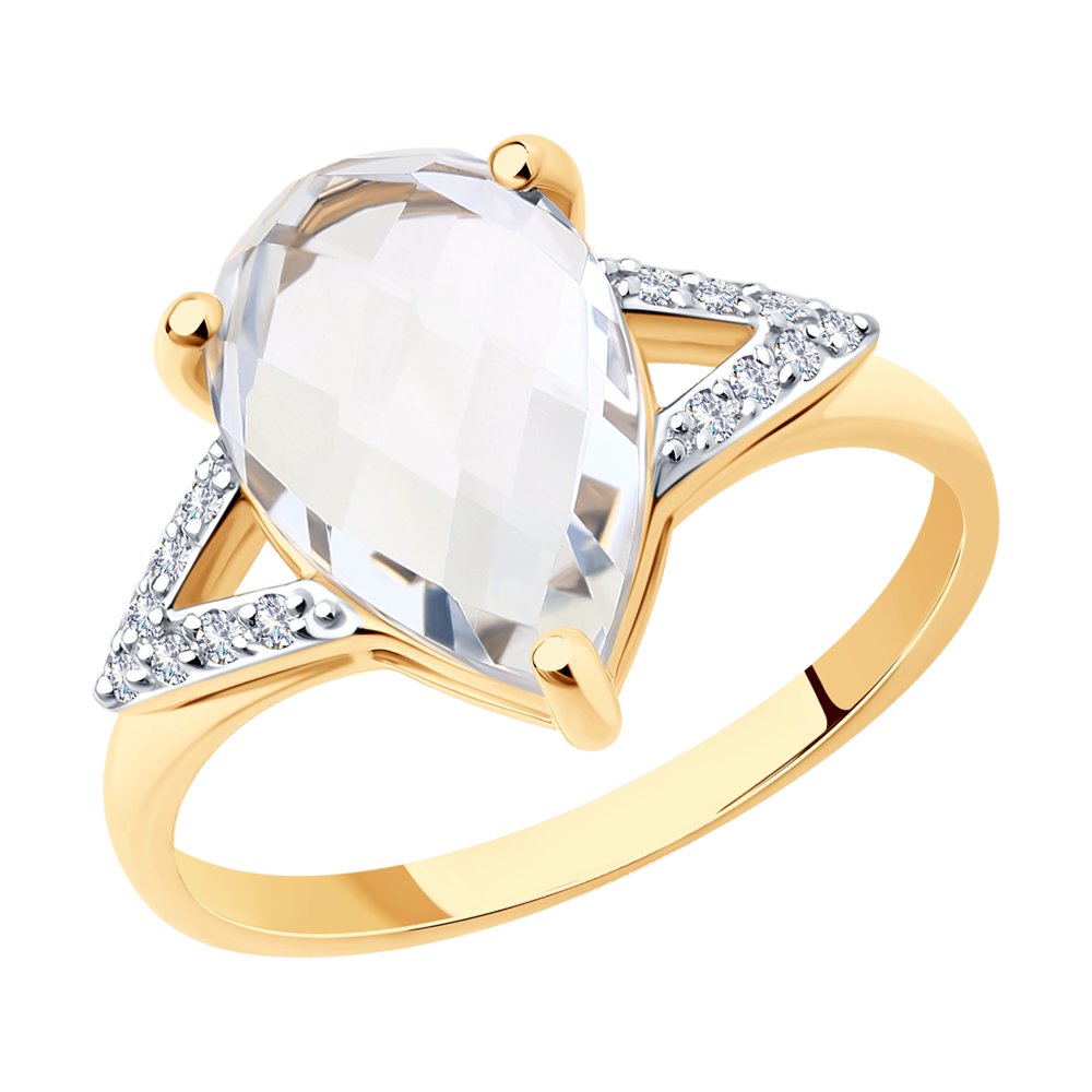 716237 Кольцо (Au 585)