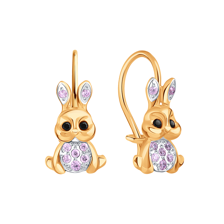 Т142029953 Серьги (Au 585)