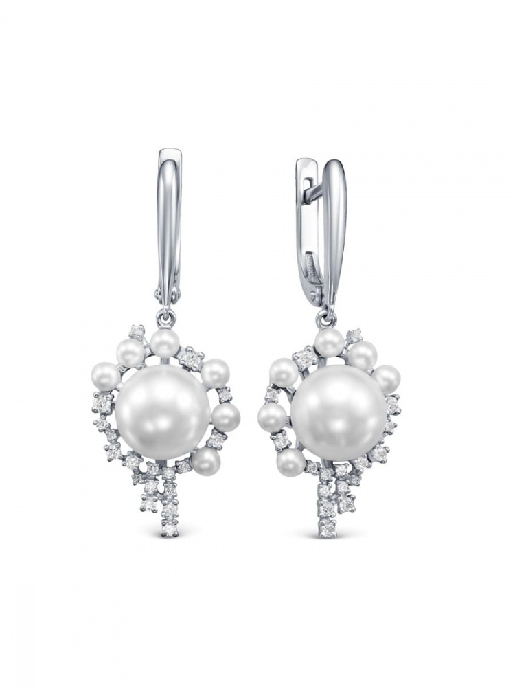 С-3678рк80400 Серьги (Ag 925)