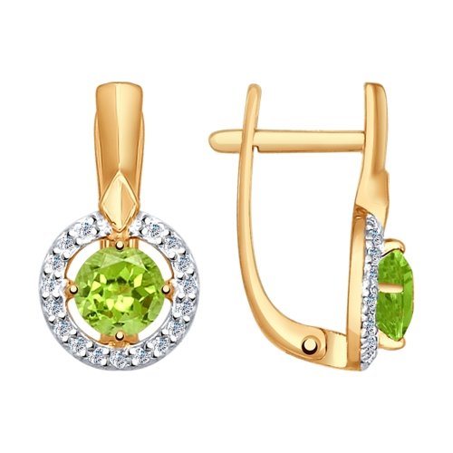 724592 Серьги (Au 585)