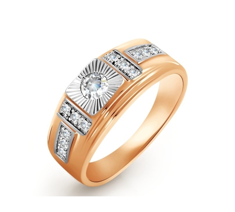 4169эс10 Кольцо (Au 585)