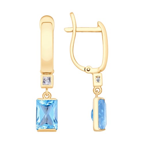 725601 Серьги (Au 585)