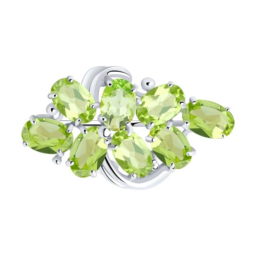 92040031 Брошь (Ag 925)