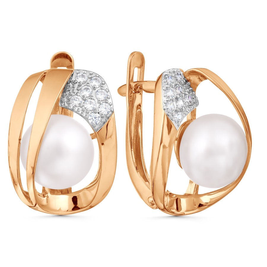 Т148029948 Серьги (Au 585)