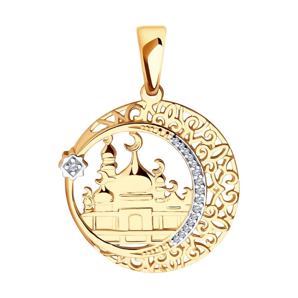 034447 Подвеска (Au 585)