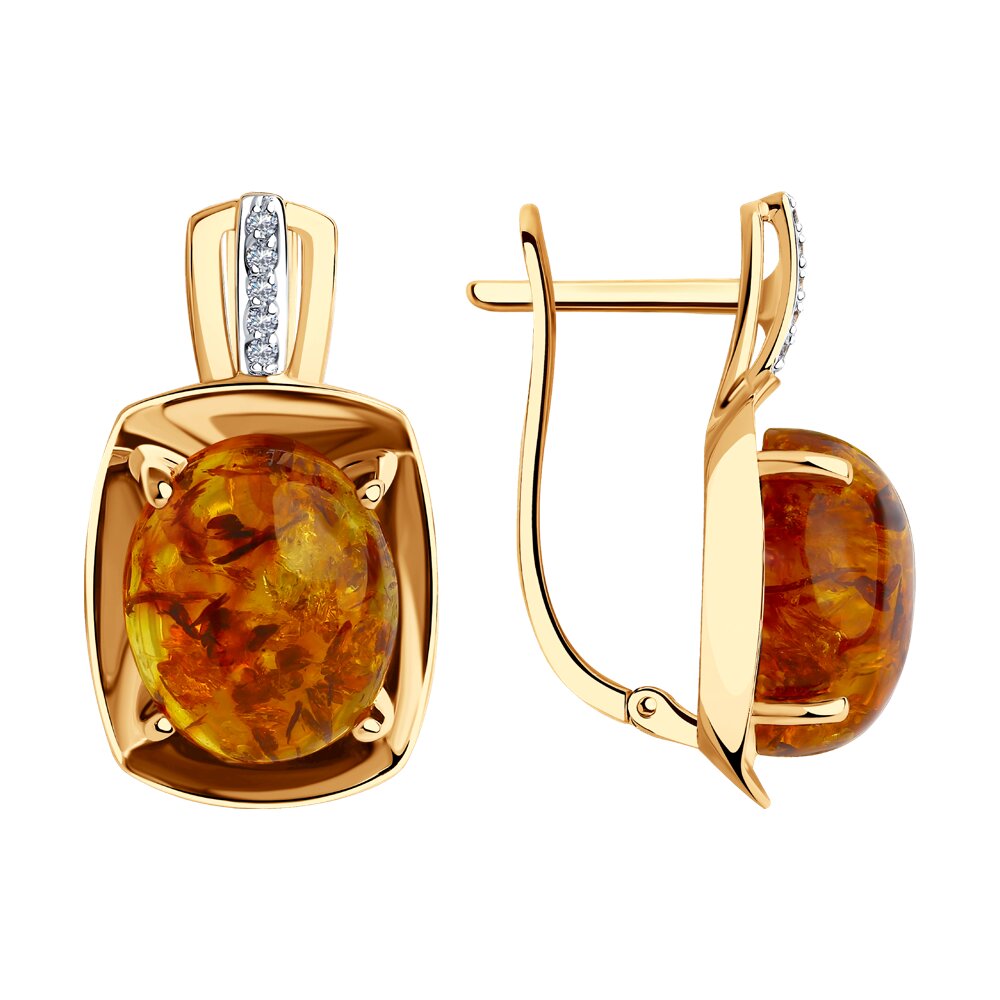 727246 Серьги (Au 585)