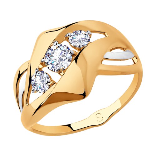 018228 Кольцо (Au 585)