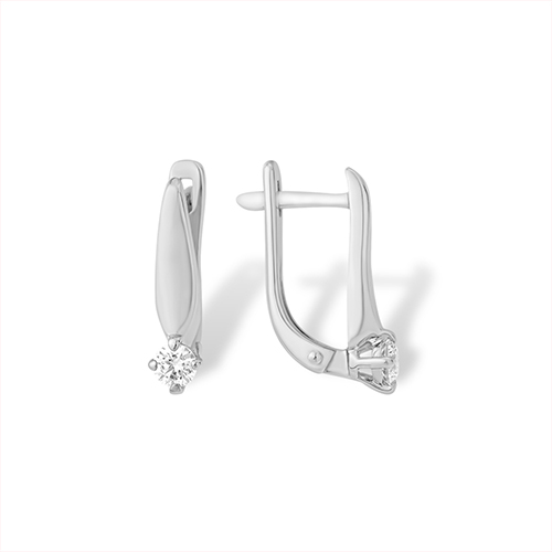 1210011070-2 Серьги (Ag 925)