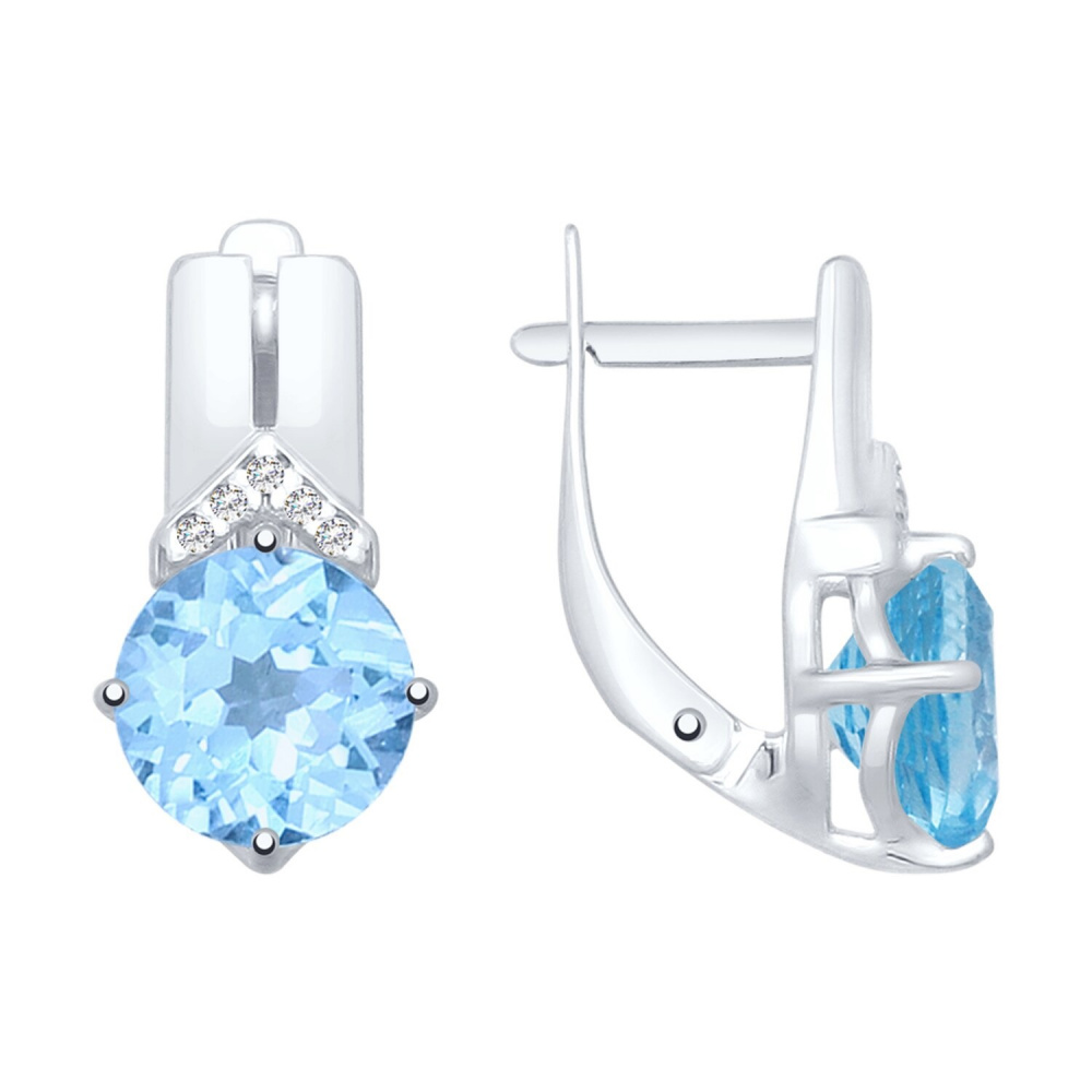 92021806 Серьги (Ag 925)