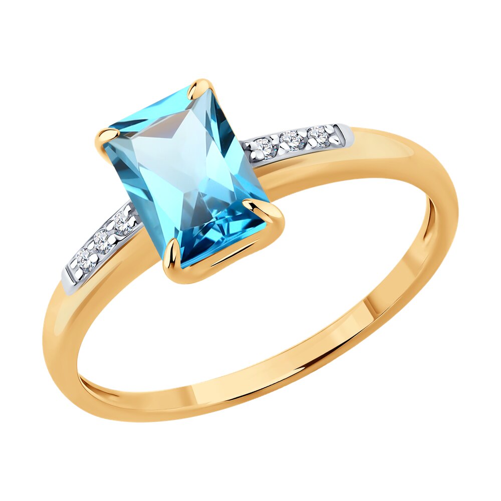 717167 Кольцо (Au 585)