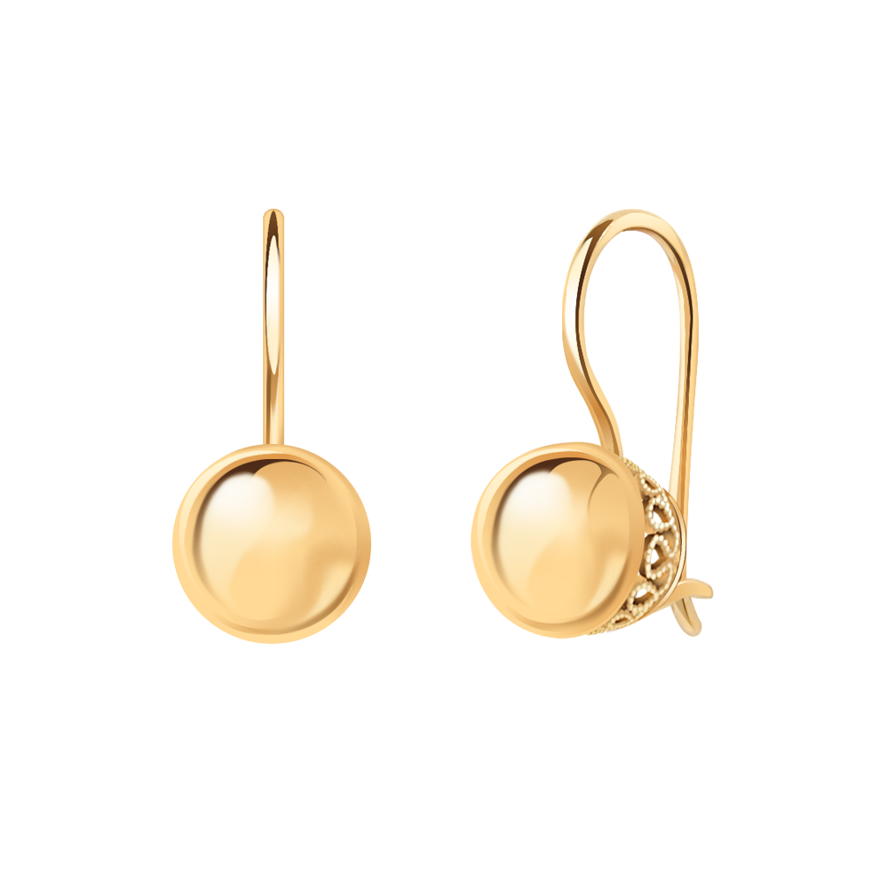 2612 Серьги (Au 585)