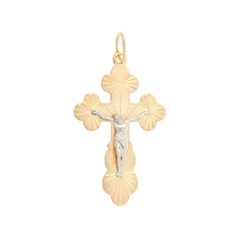 3073 крест (Au 585)