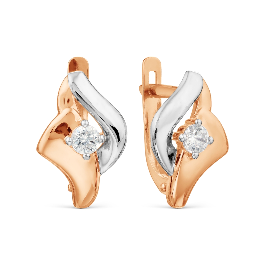 Т142029473 Серьги (Au 585)