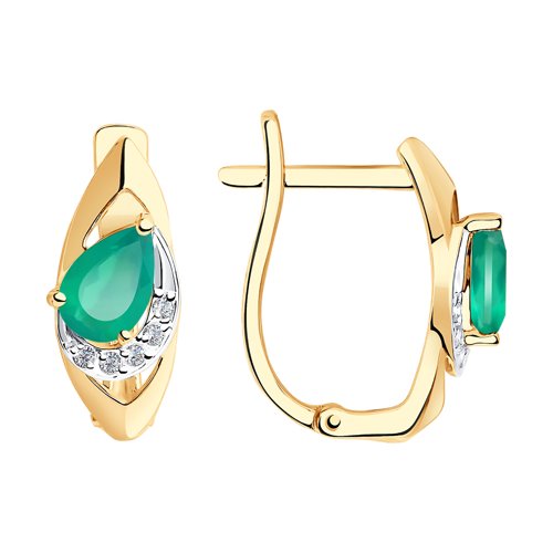 725964 Серьги (Au 585)