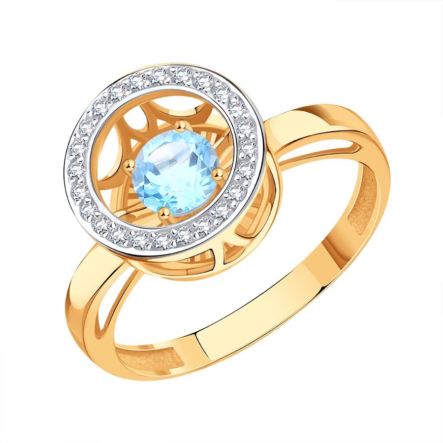 Т14761Б406 Кольцо (Au 585)