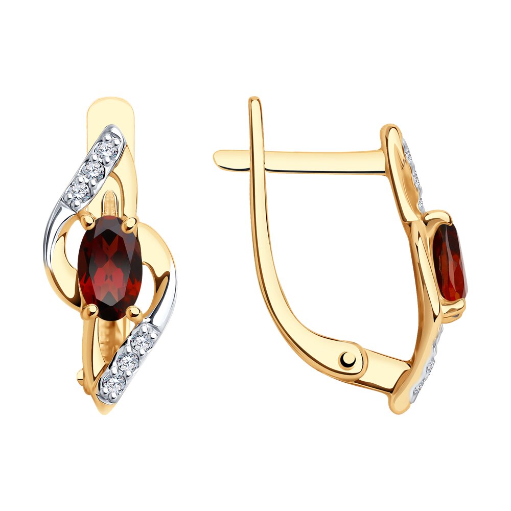 728331 Серьги (Au 585)