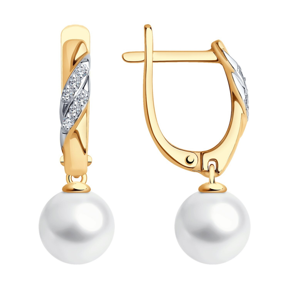 792341 Серьги (Au 585)