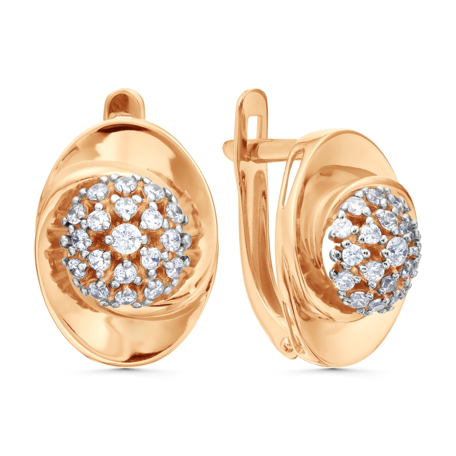 Т14702Б979 Серьги (Au 585)