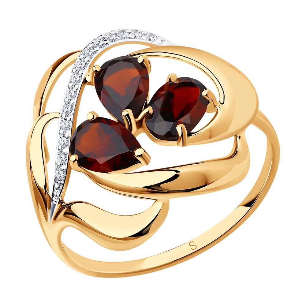 714732 Кольцо (Au 585)