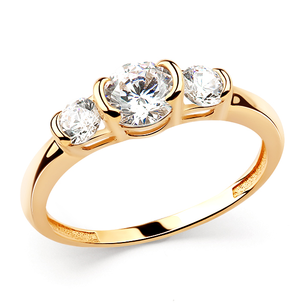 120000G164 Кольцо (Au 585)