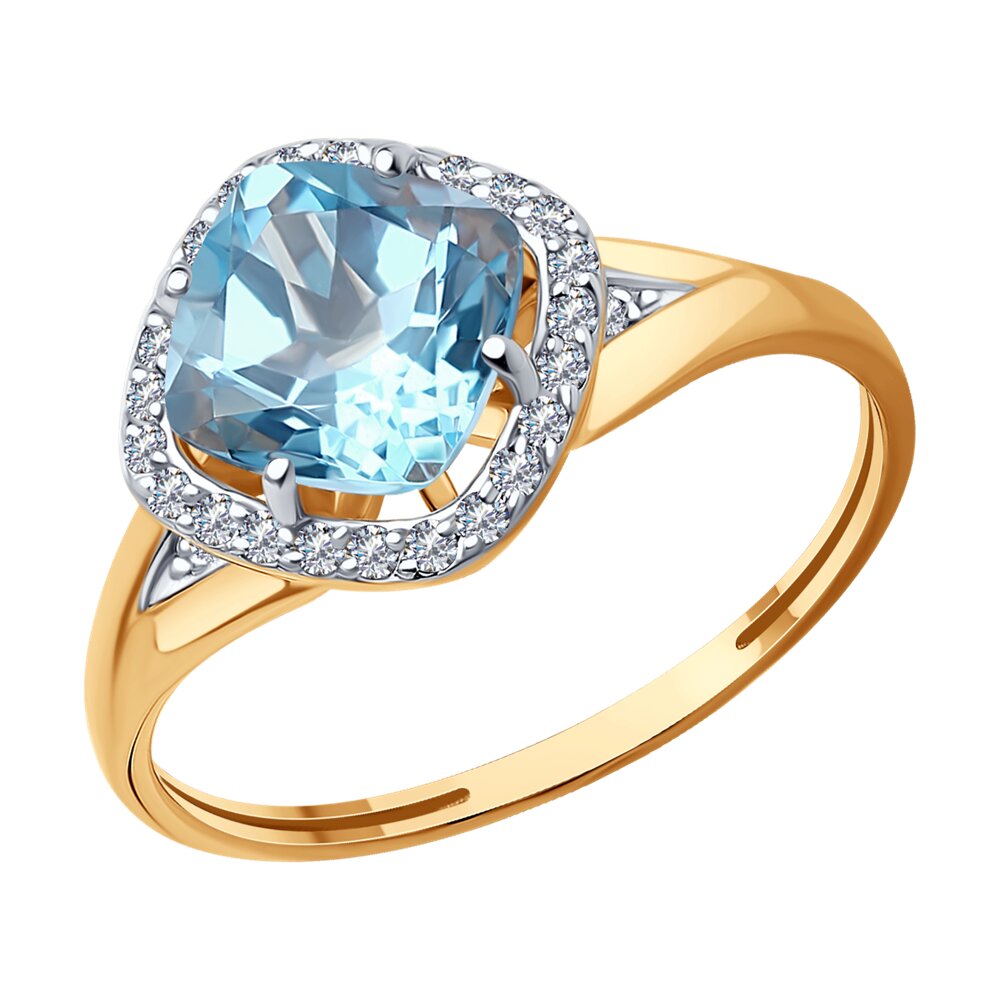 716297 Кольцо (Au 585)