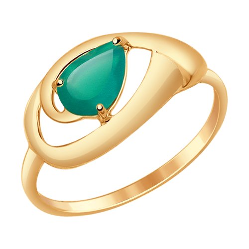 714640 Кольцо (Au 585)