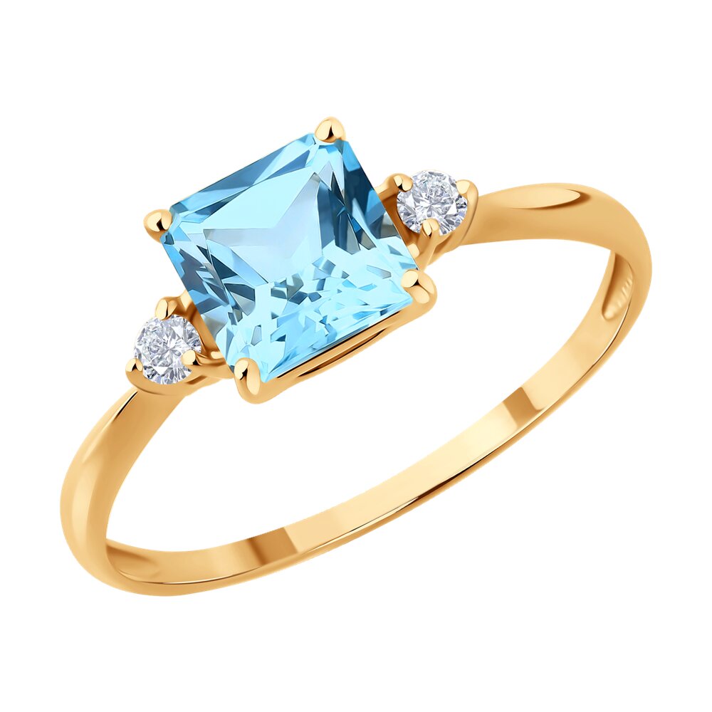 717179 Кольцо (Au 585)