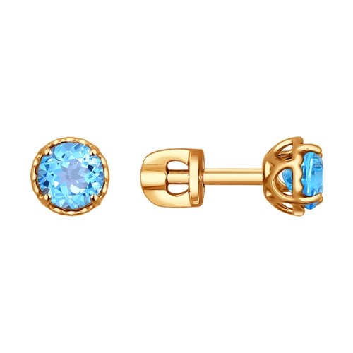 724195 Серьги (Au 585)